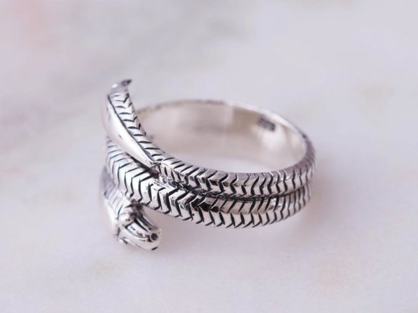 Ring Snake Sam 925 sterling zilver Laura Design