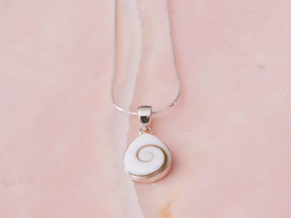 Ketting Necklace Elle 925 sterling zilver Shiva-Eye Laura Design