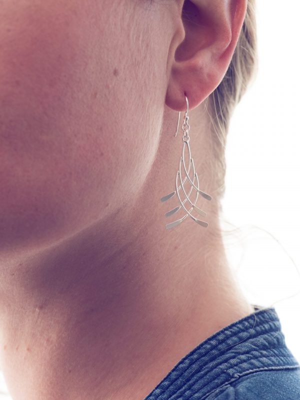 Oorbellen Earring Jazz 925 sterling zilver Laura Design