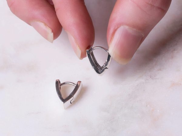 Oorbellen Hoop Earrings Odette 925 sterling zilver Laura Design