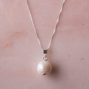 Ketting Necklace Pearl Miracle 925 sterling zilver Parel Laura Design