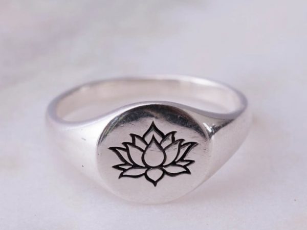 Ring Lotus Lieke 925 sterling zilver Laura Design