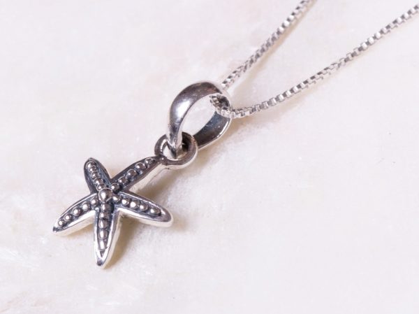 Ketting Necklace Starfish 925 sterling zilver Laura Design