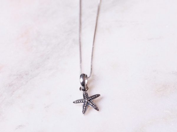Ketting Necklace Starfish 925 sterling zilver Laura Design