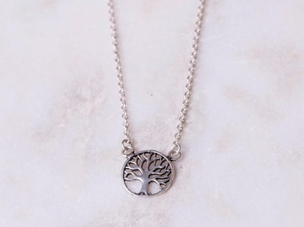 Ketting Necklace Tree Of Life 925 sterling zilver Laura Design
