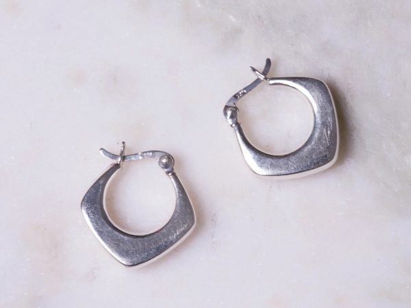 Oorbellen Hoop Earrings Caroline 925 sterling zilver Laura Design