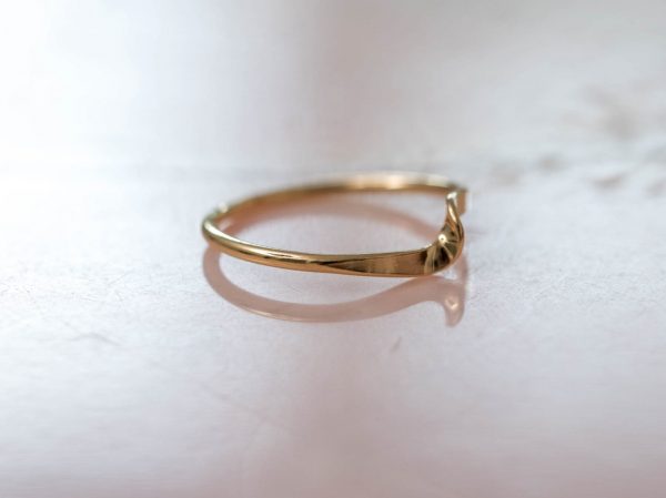 Ring Célia 925 sterling zilver en 18K goud Laura Design