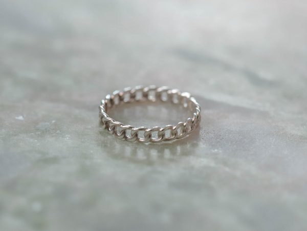 Ring Chain Elegant 925 sterling zilver Laura Design