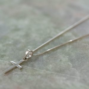 Ketting Necklace Little Cross 925 sterling zilver Laura Design
