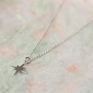 Ketting Necklace Star 925 sterling zilver Laura Design
