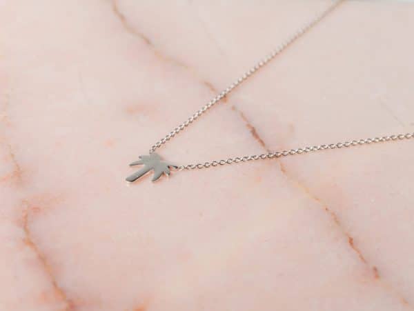 Ketting Necklace Coconut Tree 925 sterling zilver Laura Design