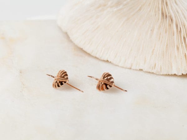 Oorbellen Earring Lidia 925 sterling zilver en 18K roségoud Laura Design