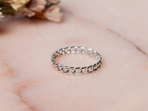 Ring Chain Elegant 925 sterling zilver Laura Design