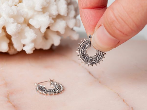 Oorbellen Hoop Earrings Jule 925 sterling zilver Laura Design
