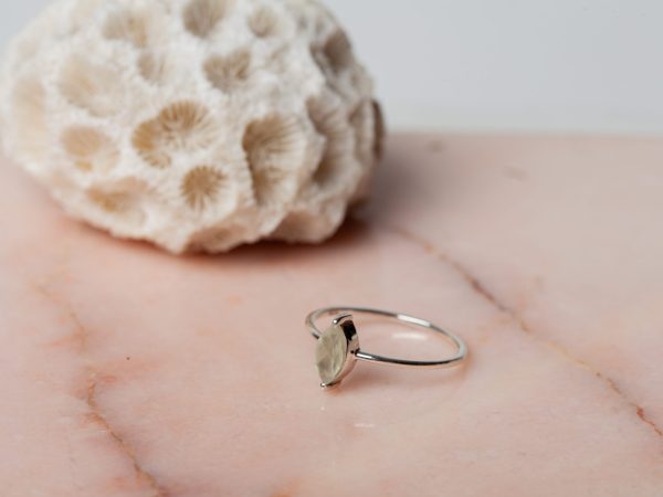 Ring Gemstone Eden 925 sterling zilver Peridot Laura Design