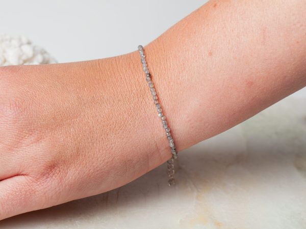 Armband Bracelet Gemstone Amethist 925 sterling zilver Laura Design