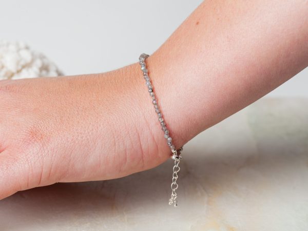 Armband Bracelet Gemstone Amethist 925 sterling zilver Laura Design