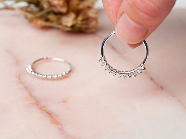 Oorbellen Hoop Earrings Rosita 925 sterling zilver Laura Design
