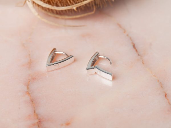 Oorbellen Hoop Earrings Odette 925 sterling zilver Laura Design