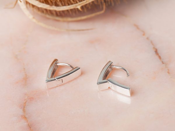 Oorbellen Hoop Earrings Odette 925 sterling zilver Laura Design