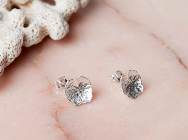 Oorbellen Earstud Baylee 925 sterling zilver mat Laura Design