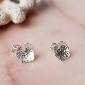 1e afbeelding Oorbellen Earstud Baylee 925 sterling zilver mat Laura Design