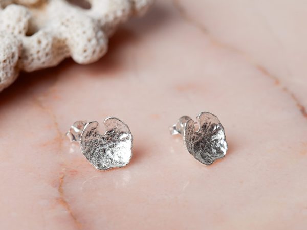 1e afbeelding Oorbellen Earstud Baylee 925 sterling zilver mat Laura Design