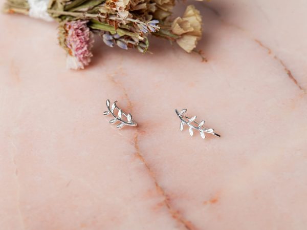 Oorbellen Ear Climber Twig 925 sterling zilver Laura Design