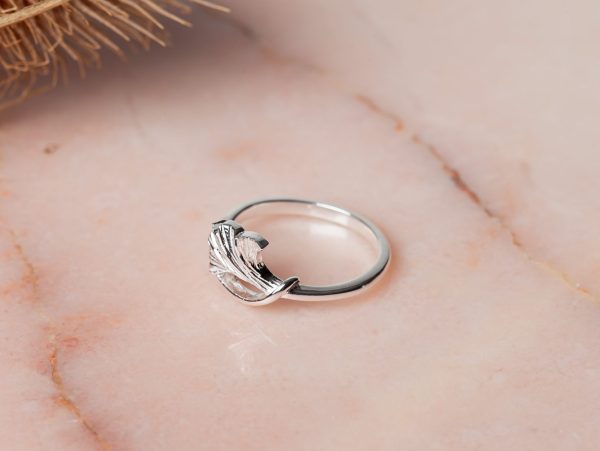 Ring Ginkgo Biloba 925 sterling zilver Laura Design