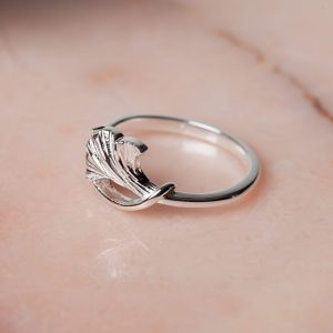 Ring Ginkgo Biloba 925 sterling zilver Laura Design