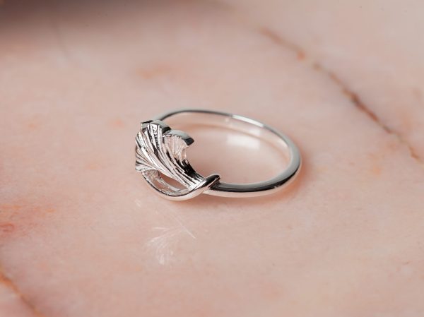 Ring Ginkgo Biloba 925 sterling zilver Laura Design