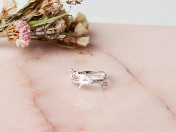 Ring Dove 925 sterling zilver mat Laura Design