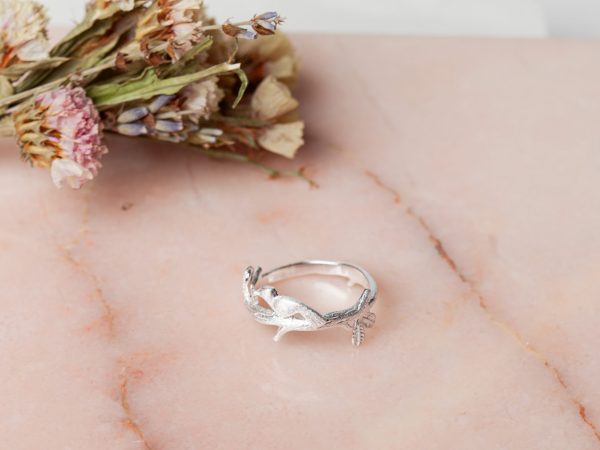 Ring Dove 925 sterling zilver mat Laura Design