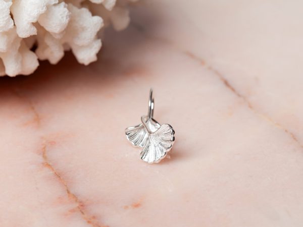 Oorbellen Earring Ginkgo Petal 925 sterling zilver Laura Design