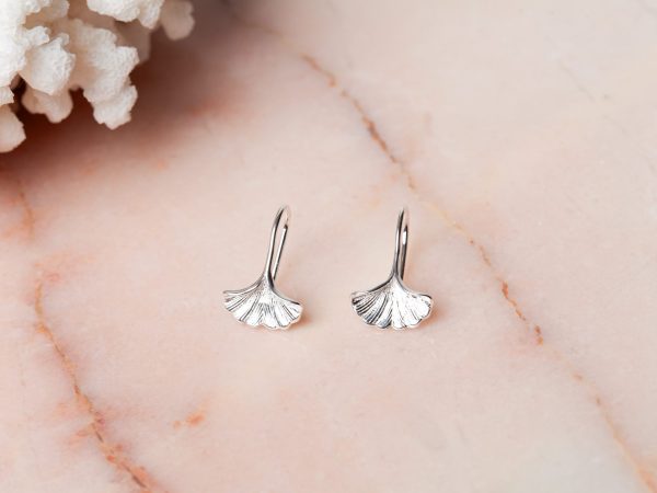 Oorbellen Earring Ginkgo Petal 925 sterling zilver Laura Design