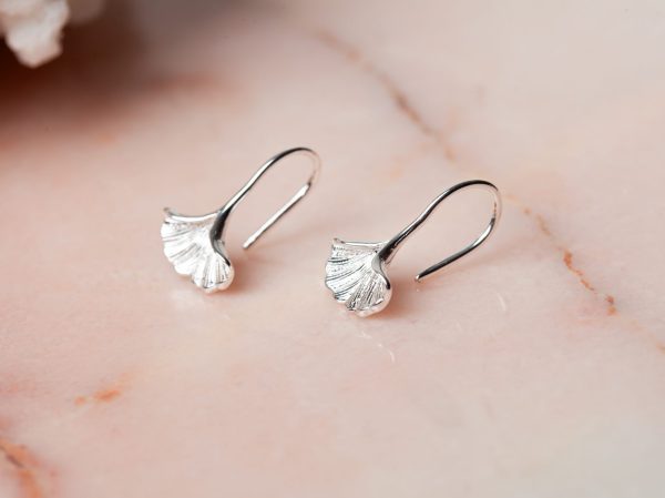 Oorbellen Earring Ginkgo Petal 925 sterling zilver Laura Design
