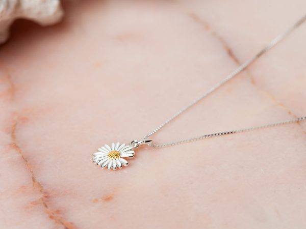 Ketting Necklace Little Daisy 925 sterling zilver Laura Design