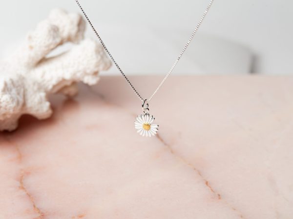 Ketting Necklace Little Daisy 925 sterling zilver Laura Design