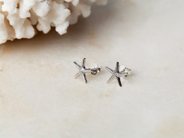 Oorbellen Earstud Starfish 925 sterling zilver Laura Design