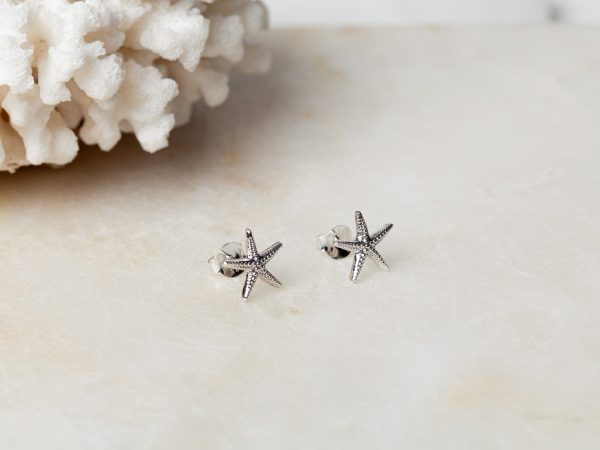 Oorbellen Earstud Starfish 925 sterling zilver Laura Design