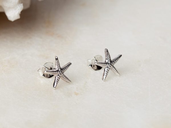 Oorbellen Earstud Starfish 925 sterling zilver Laura Design