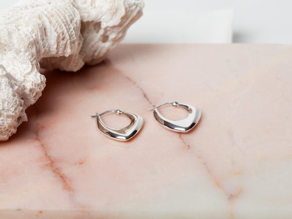 Oorbellen Hoop Earrings Adelin 925 sterling zilver Laura Design