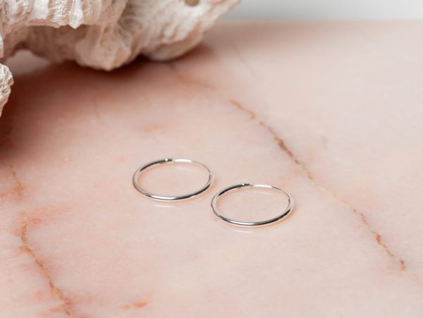 Oorbellen Hoop Earrings Anice 925 sterling zilver Laura Design