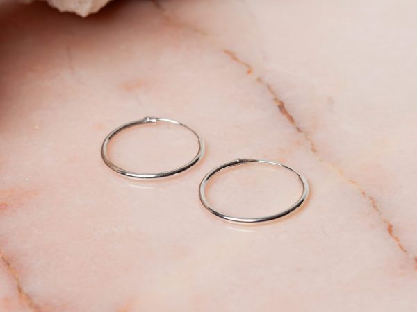 Oorbellen Hoop Earrings Anice 925 sterling zilver Laura Design