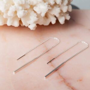Oorbellen Ear Threader Base Chic 925 sterling zilver Laura Design