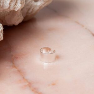 Oorbel zonder gaatje Ear Cuff Simple 925 sterling zilver Laura Design