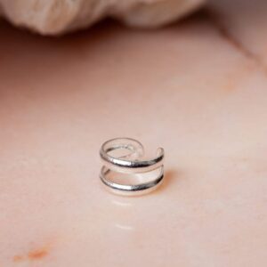 Oorbel zonder gaatje Ear Cuff Emily 925 sterling zilver Laura Design