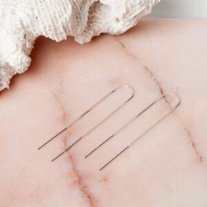 Oorbellen Ear Threader Base Fili 925 sterling zilver Laura Design