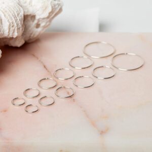 Oorbellen Hoop Earrings Anice 925 sterling zilver Laura Design
